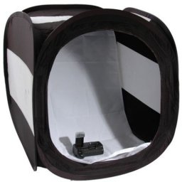 LT60B - CUBO LUZ PRETO 60X60cm