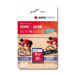 AGFA CARTAO MICRO SDHC 16GB + ADAPTADOR (CLASSE 10)