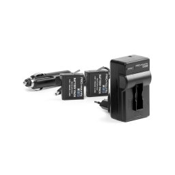 PM2014GP400 - CARREGADOR + 2 BATERIAS PARA HERO 4
