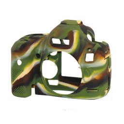 CAPA PROT. EM SILICONE PARA CANON 5D Mark II CAMUFLADA