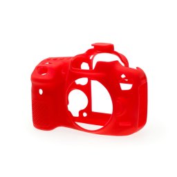 CAPA PROT. EM SILICONE PARA CANON 7D Mark II VERMELHA