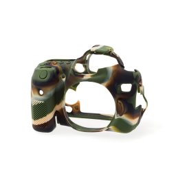 CAPA PROT. EM SILICONE PARA CANON 70D CAMUFLADA