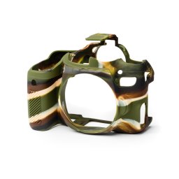 CAPA PROT. EM SILICONE PARA CANON 77D CAMUFLADA