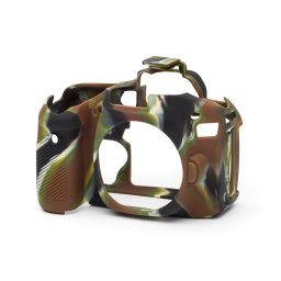 CAPA PROT. EM SILICONE PARA CANON 80D CAMUFLADA