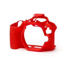 CAPA PROT. EM SILICONE PARA CANON 200D / SL2 VERMELHA