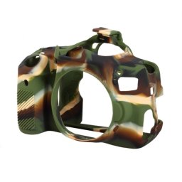 CAPA PROT. EM SILICONE PARA CANON 750D / T6i CAMUFLADA