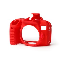 CAPA PROT. EM SILICONE PARA CANON 800D / T7i VERMELHA