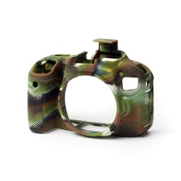 CAPA PROT. EM SILICONE PARA CANON 800D / T7i CAMUFLADA