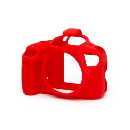 CAPA PROT. EM SILICONE PARA CANON 1300D / 2000D VERMELHA