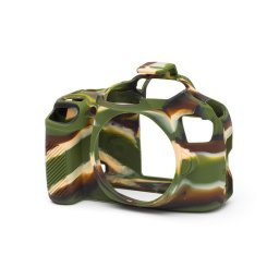 CAPA PROT. EM SILICONE PARA CANON 1300D / 2000D CAMUFLADA