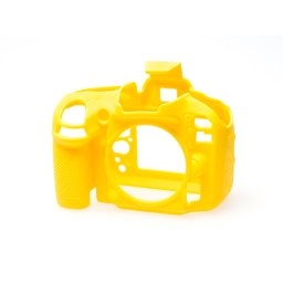 CAPA PROT. EM SILICONE PARA NIKON D600/D610 AMARELA