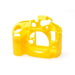 CAPA PROT. EM SILICONE PARA NIKON D800/D800E AMARELA