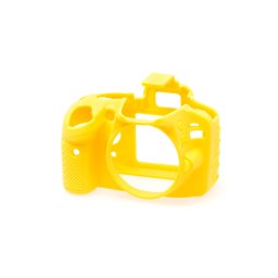 CAPA PROT. EM SILICONE PARA NIKON D3200 AMARELA