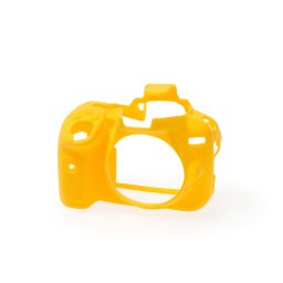 CAPA PROT. EM SILICONE PARA NIKON D5300 AMARELA