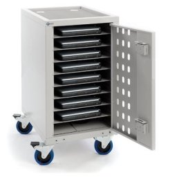 Armário para Portáteis e Tablets 1120x500x670mm Trolley Lapbank 10