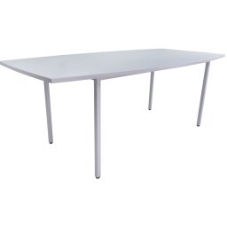 Mesa de Reunião 2000x1000mm Econ Curve RIVA Pecunia