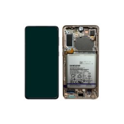 Touchscreen com Display Aro e Bateria Samsung Galaxy S21 Plus 5G (Samsung G996) Violeta