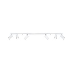 Sollux SL.0333 - Foco RING 6L 6xGU10/10W/230V branco