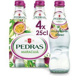 Água Pedras Salgadas Maracujá - 4 x 25cl