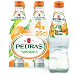 Água Pedras Salgadas Tangerina - 4 x 25cl