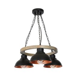 Candelabro numa corrente HAKON 3xE27/60W/230V