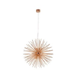 Markslöjd 107752 - Candeeiro suspenso SOLEIL 12xE14/20W/260V Rosa dourado