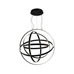 Lustre LED suspenso por cabo COPERNICUS LED/260W/230V preto