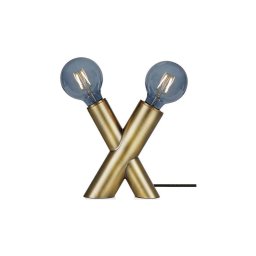 Markslöjd 108053 - Candeeiro de mesa SIMUL 1xE27/40W + 1xE14/40W/230V dourado