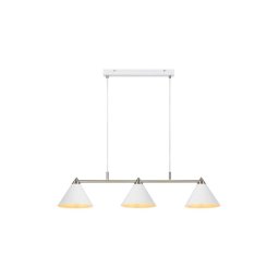 Markslöjd 108075 - Candelabro suspenso KLINT 3xE14/40W/230V branco