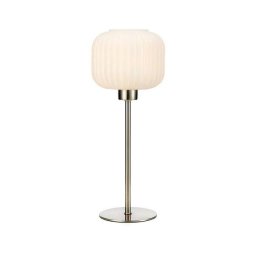 Markslöjd 108121 - Candeeiro de mesa SOBER 1xE27/60W/230V mate cromado