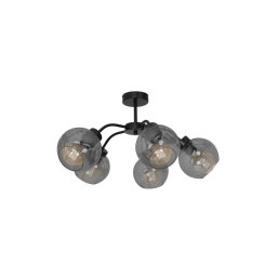 Candelabro fixo SOFIA 5xE27/60W/230V preto