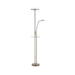 Markslöjd 107009 - Candeeiro de chão fosco LED FRIEND LED/18W/230V + LED/5W