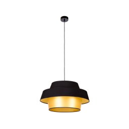 Spot-Light 150099104 - Candeeiro de teto PRETO GOLD 1xE27/60W/230V