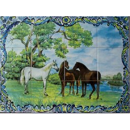 Painel de Azulejos - 60cm x 45cm