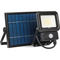 Refletor solar LED exterior c/ sensor 20W 3,7V 6500K IP65 4400mAh