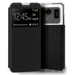 Capa Xiaomi Mi 11 Ultra Flip Book com Janela Preto