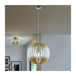 Eglo 32846 - Candelabro suspenso OLMERO 1xE27/60W/230V