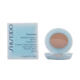 Shiseido - Pureness Matifying Compact Oil Free Foundation SPF15 (Case + Refill) # 40 Natur