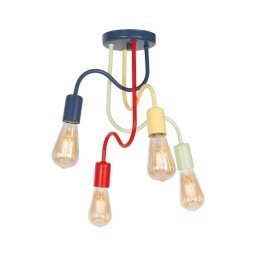Candelabro de criança integrado DOW 4xE27/60W/230V