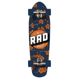 RAD Cherry Blossom Skate Cruiser Completo - Navy / Orange