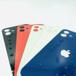 Tampa traseira de substituição em vidro para iPhone 12 Mini preta