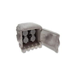 Ecolite XSTA-224G - Poste de prise extérieur 4x IP44