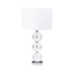 Searchlight EU6194CC-1 - Lâmpada de mesa LARISSA 1xE27/60W/230V