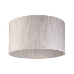 Duolla - Iluminação de teto ESSEX 1xE27/40W/230V diâmetro 45 cm prateado