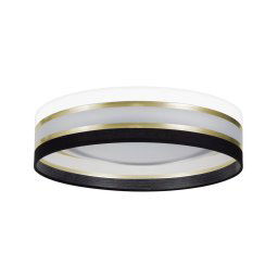 Iluminação de teto LED com regulação SMART CORAL GOLD LED/24W/230V preto/branco + CR