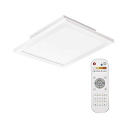 Iluminação de teto LED com regulação LED/20W/230V + CR quadrado 2700K-6000K