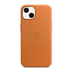 Capa Iphone 13 Magsafe Pele MM103ZM/A Castanho Dourado Original