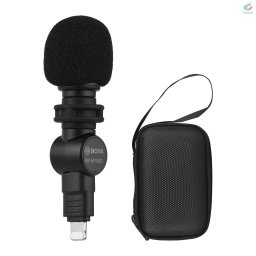 MINI MICROFONE LIGAÇÃO LIGHTENING (APPLE) BOYA BY-M100D