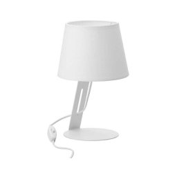 Candeeiro de mesa GRACIA 1xE27/60W/230V branco