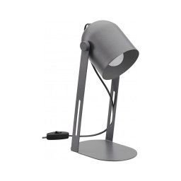 Candeeiro de mesa DAVIS 1xE27/60W/230V cinzento